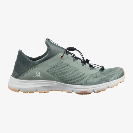 Salomon AMPHIB BOLD 2 Womens Running Shoes Green UK KQGR
